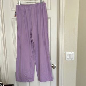 Vanity Fair NWT Fair Lavender Pajama Bottoms Sz XL